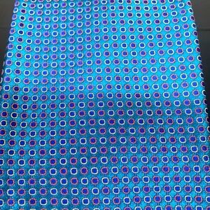 Innocenti Italy x Tom James Silk Geometric Tie Teal Pink Dots